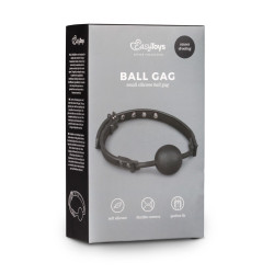 EasyToys Fetish Collection Baillon flexible avec boule silicone Noir